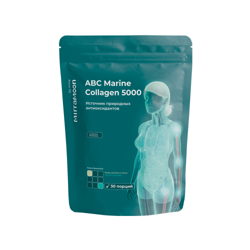 Пептиды рыбного коллагена ABC Marine Collagen со вкусом апельсина