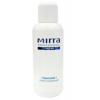 Очищающая пенка MIRRA Гликолим-1 — упаковка, текстура, нанесение