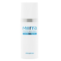 Крем для век MIRRA — упаковка, зона нанесения, текстура
