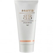 BB крем-мусс №1 MIRRA фото текстуры и упаковки