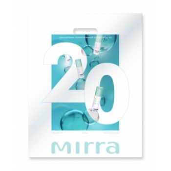 Пакет для покупок MIRRA 20 лет, купить на mirra.ru.com