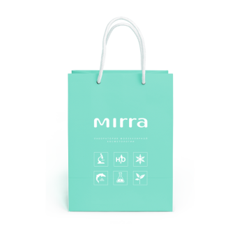 Пакет бумажный MIRRA посмотреть на mirra.ru.com